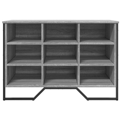Kenkäkaappi harmaa Sonoma 90x38x61,5 cm tekninen puu