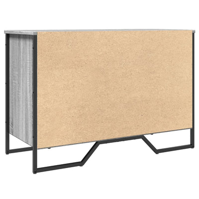 Kenkäkaappi harmaa Sonoma 90x38x61,5 cm tekninen puu