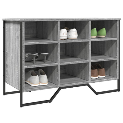 Kenkäkaappi harmaa Sonoma 90x38x61,5 cm tekninen puu