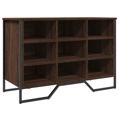 Kenkäkaappi ruskea tammi 90x38x61,5 cm tekninen puu