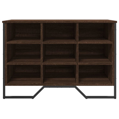 Kenkäkaappi ruskea tammi 90x38x61,5 cm tekninen puu