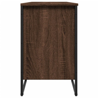Kenkäkaappi ruskea tammi 90x38x61,5 cm tekninen puu