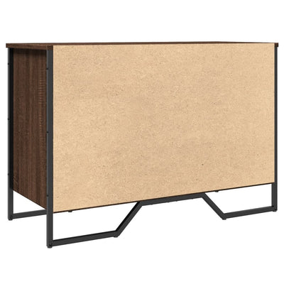 Kenkäkaappi ruskea tammi 90x38x61,5 cm tekninen puu