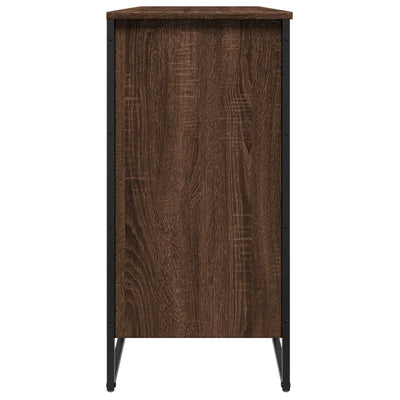 Kenkäkaappi ruskea tammi 80x38x78 cm tekninen puu