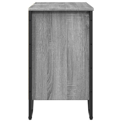 Pesuallaskaappi harmaa Sonoma 60x35x60 cm tekninen puu