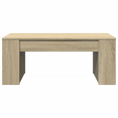 Sohvapöytä Sonoma-tammi 102x55x42 cm tekninen puu