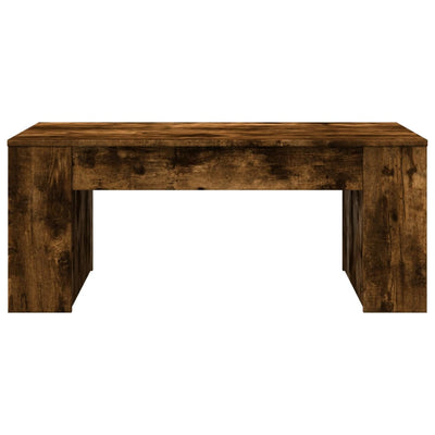 Sohvapöytä savutammi 102x55x42 cm tekninen puu