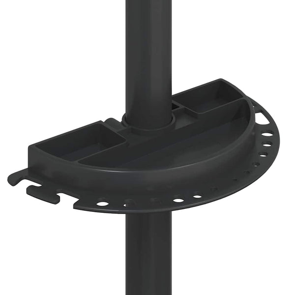 Pyörän korjausjalusta Taitettava säädettävä 92-152 cm punainen