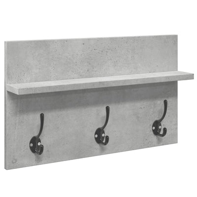 Betoninharmaa eteisen kalustesarja Pinea 4-osainen (puinen)