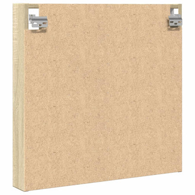 Vitriinikaappi Sonoma-tammi 60x8,5x58 cm tekninen puu