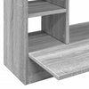 Työpöytä seinälle harmaa Sonoma 105x48x75 cm tekninen puu
