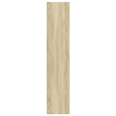 Kirjahylly Sonoma-tammi 57x28,5x141 cm tekninen puu