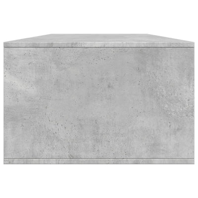 Sohvapöytä betoninharmaa 102x55x35 cm tekninen puu