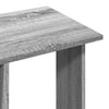 Harmaa vaatekaappi pyörillä Cateluta 102x38x110cm (puinen)