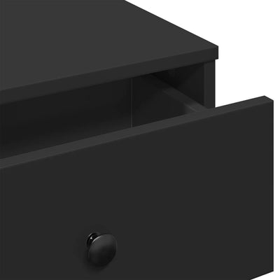 Musta sohvapöytä Eleganta 60x45x31cm (puinen)