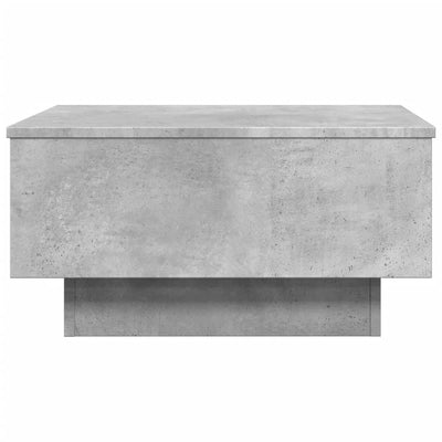 Sohvapöytä betoninharmaa 60x45x31 cm tekninen puu