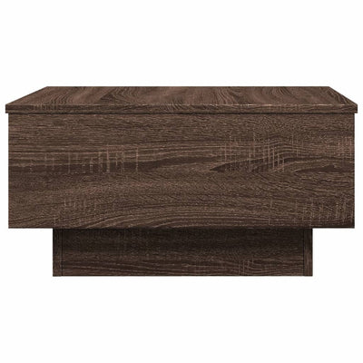 Sohvapöytä ruskea tammi 60x45x31 cm tekninen puu