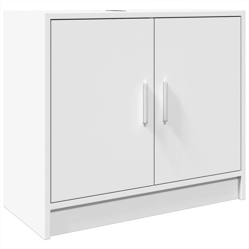 Valkoinen allaskaappi Deniu 63x29x55cm (puinen)