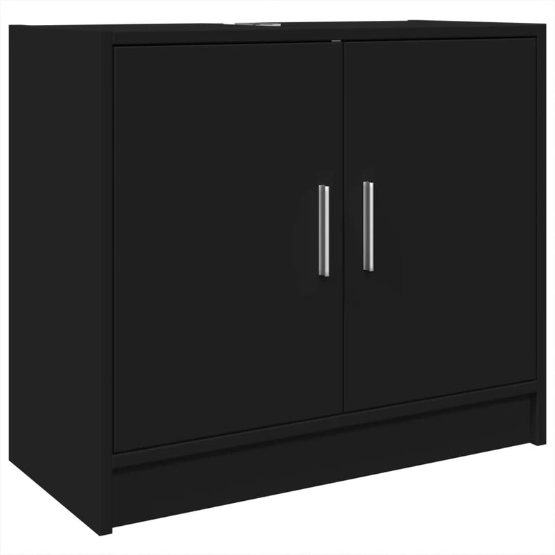 Musta allaskaappi Deniu 63x29x55cm (puinen)