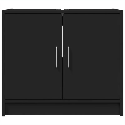 Allaskaappi musta 63x29x55 cm tekninen puu
