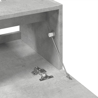 Betoninharmaa allaskaappi Francis 40x37x59cm (puinen)