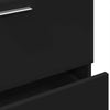 Musta allaskaappi Francis 59x37x59cm (puinen)