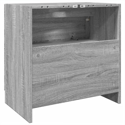 Pesuallaskaappi harmaa Sonoma 59x37x59 cm tekninen puu