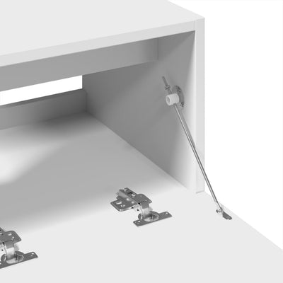 Valkoinen allaskaappi Francis 78x37x59cm (puinen)