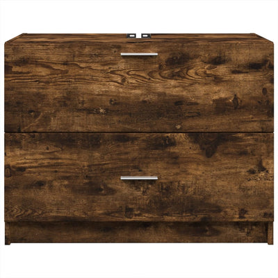 Savutammi pesuallaskaappi Francis 78x37x59cm (puinen)