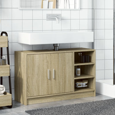 Allaskaappi Sonoma tammi 90x29x55 cm tekninen puu