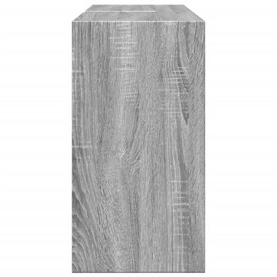 Allaskaappi harmaa Sonoma 90x29x55 cm tekninen puu