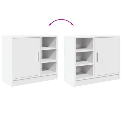 Valkoinen allaskaappi Turgay 63x29x55cm (puinen)