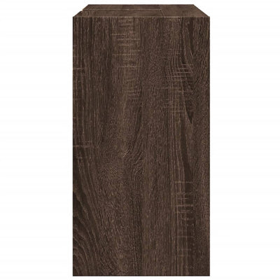 Pesuallaskaappi ruskea tammi 63x29x55 cm tekninen puu