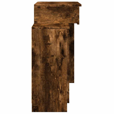 Savutammi peilipöytä led-valoilla Nurizdan 115x37x110,5cm