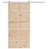 Lato-ovi 100x208 cm täysi mänty