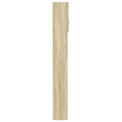 Pesukonekaappi sonoma tammi 64x25,5x190 cm lastulevy