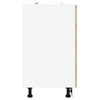Alalipastokaappi Sonoma-tammi 80x46x81,5 cm lastulevy