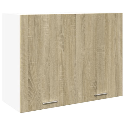 Seinäkaappi Sonoma tammi 80x31x60 cm lastulevy