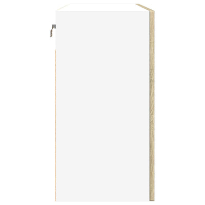 Seinäkaappi Sonoma tammi 80x31x60 cm lastulevy