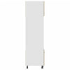 Mikroaaltouunin kaappi Sonoma-tammi 60x57x207 cm lastulevy