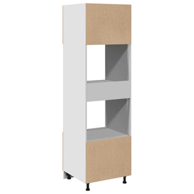 Mikroaaltouunin kaappi Sonoma-tammi 60x57x207 cm lastulevy