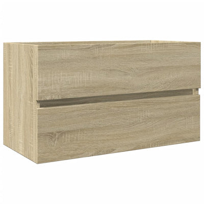 Allaskaappi Sonoma-tammi 80x38,5x45 cm lastulevy