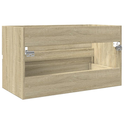 Allaskaappi Sonoma-tammi 80x38,5x45 cm lastulevy