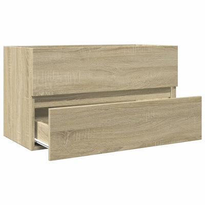 Allaskaappi Sonoma-tammi 80x38,5x45 cm lastulevy