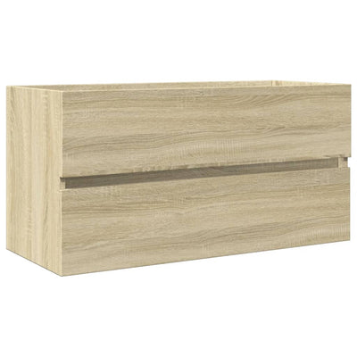 Allaskaappi Sonoma-tammi 90x38,5x45 cm lastulevy