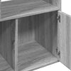 Kirjahylly harmaa Sonoma 70x36x189 cm tekninen puu