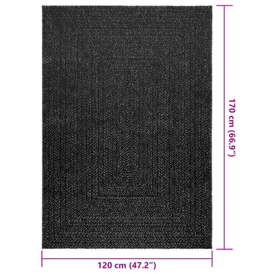 Matto ZIZUR 120x170 cm juuttityyli sisä- ja ulkokäyttöön
