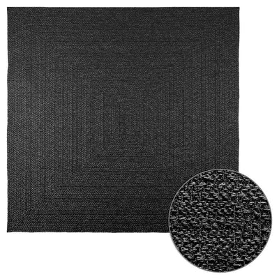Matto ZIZUR 200x200 cm juuttityyli sisä- ja ulkokäyttöön
