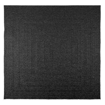 Matto ZIZUR 200x200 cm juuttityyli sisä- ja ulkokäyttöön