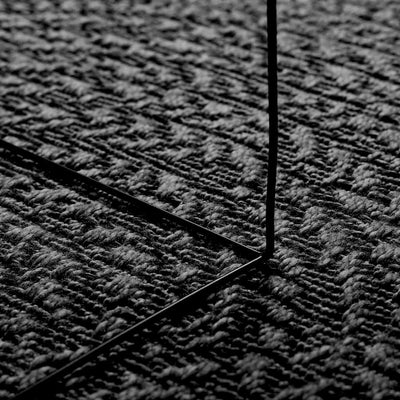 Matto ZIZUR 200x200 cm juuttityyli sisä- ja ulkokäyttöön